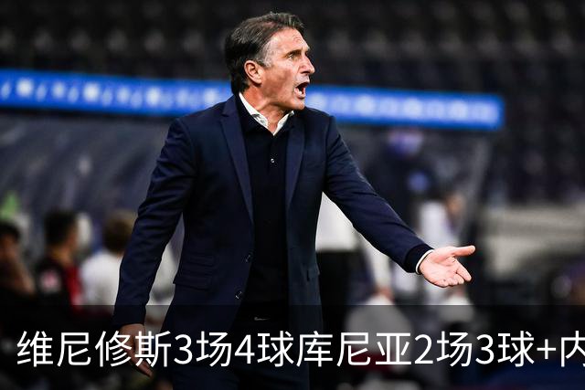 维尼修斯3场4球库尼亚2场3球+内马尔回归 五星巴西渐入佳境